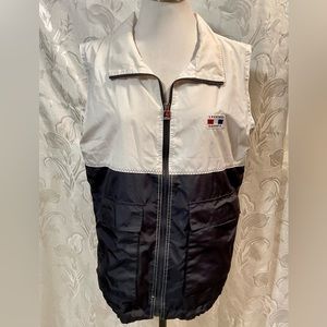 Lazziny Sorento Black & White Vest/Windbreaker